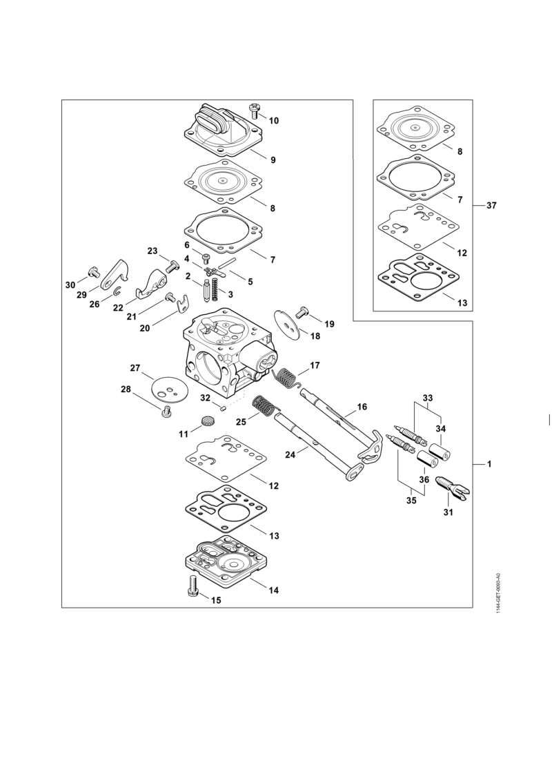 W - Carburateur 1144/02