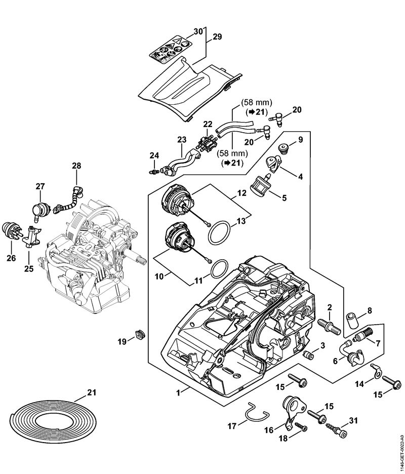 Carter moteur