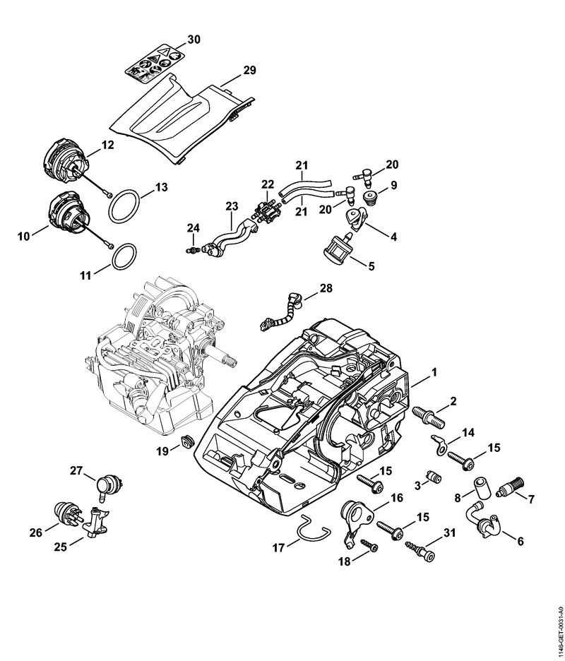 Carter moteur
