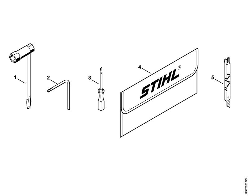 Outils, Accessoires optionnels