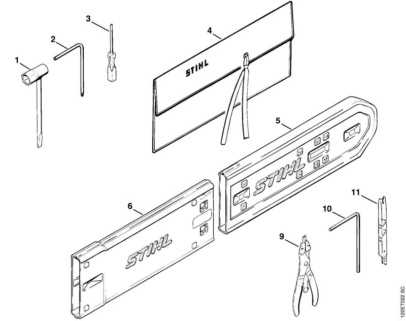 Outils, Accessoires optionnels