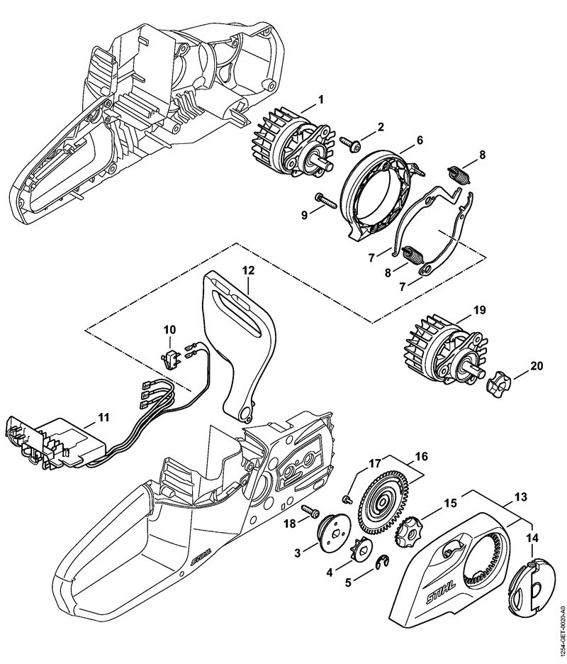 Moteur électrique, Module électronique, Couvercle de pignon 437103735 --> 439714755; 439892409 --> 446576594