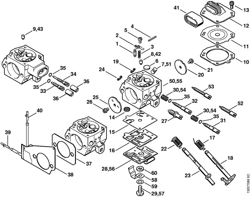 Carburateur HD-15, HD-17, HD-11, HD-10