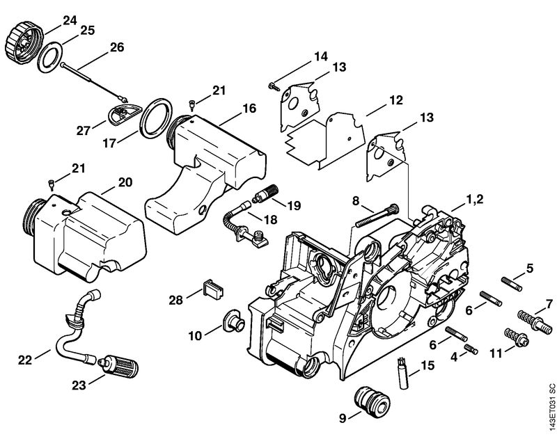Carter moteur