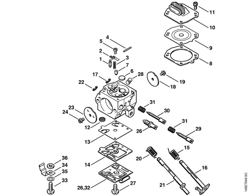 Carburateur HD-8, HD-9