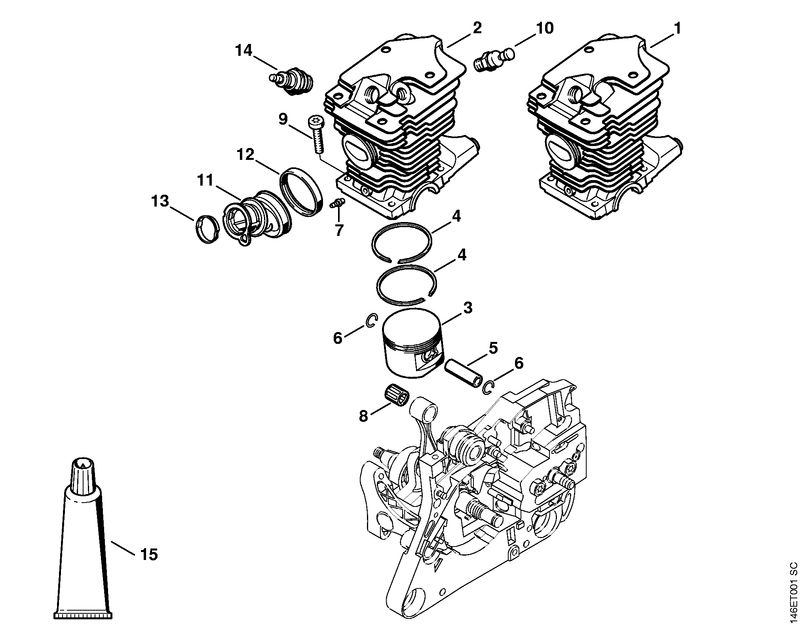 Cylindre MS 280
