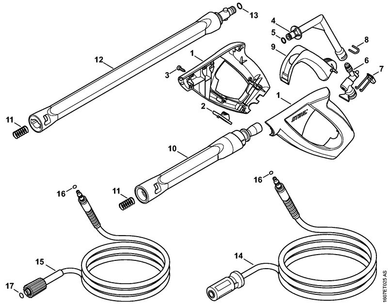 Pistolet, Lance