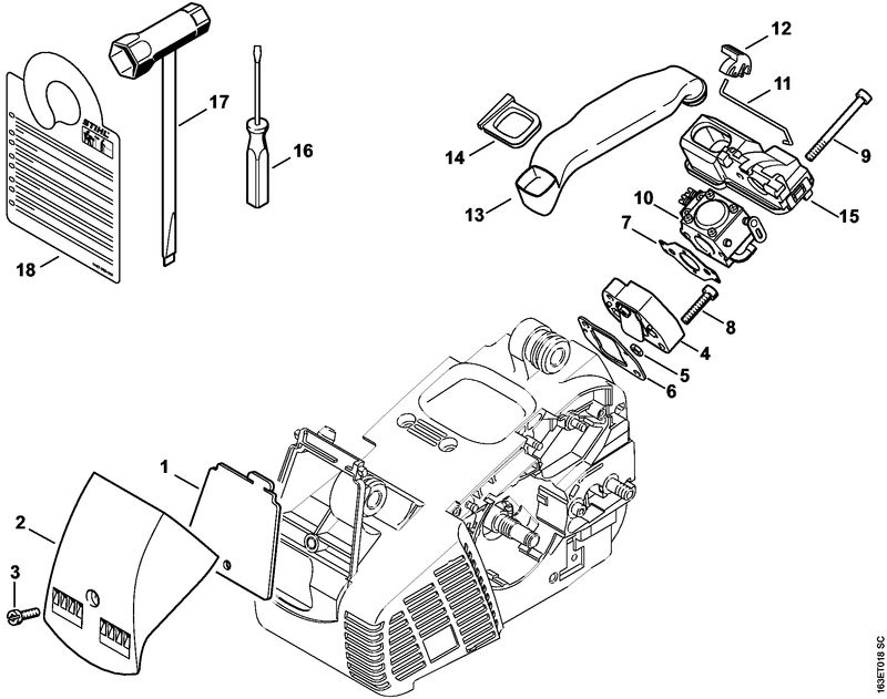 Filtre à air, Outils