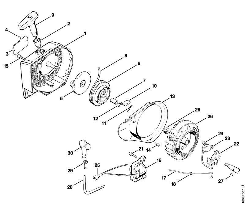 Carter de ventilateur, Jeu de contacts