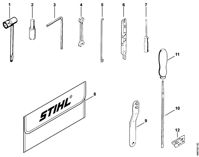 Outils, Accessoires optionnels