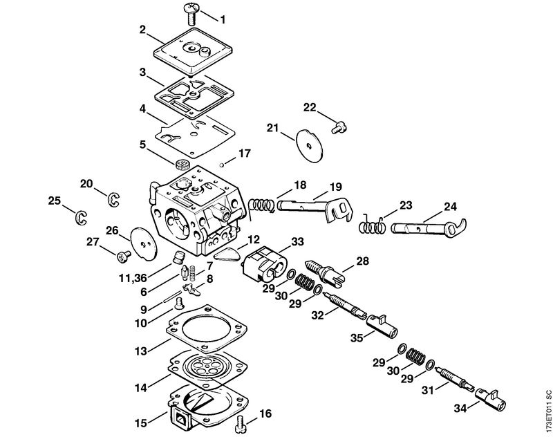 J - Carburateur C3A-S39