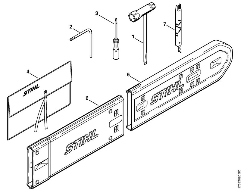 Outils, Accessoires optionnels