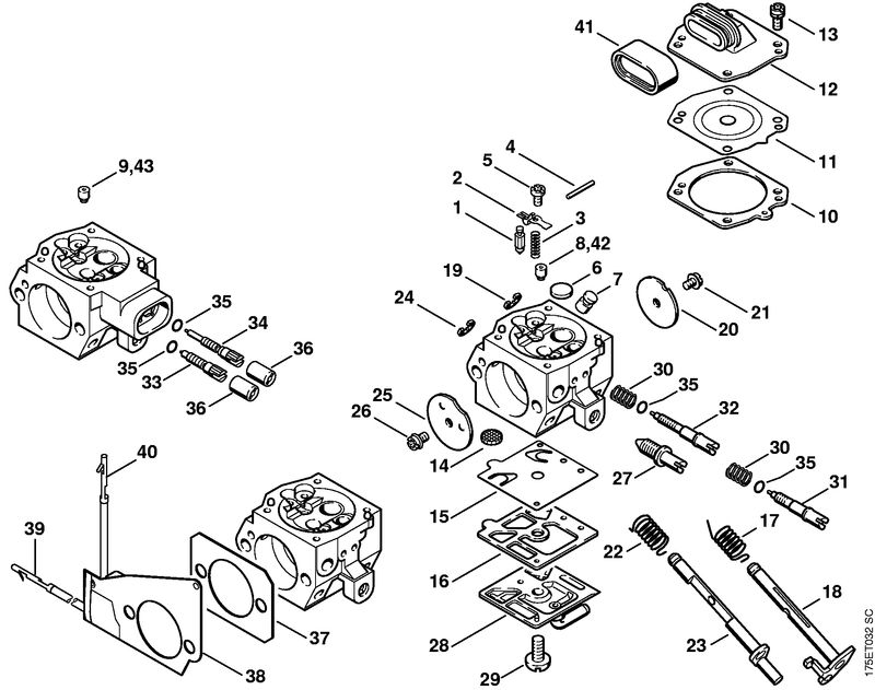 Carburateur HD-15, HD-17