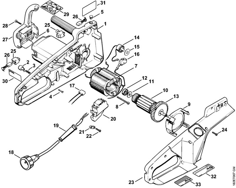 Moteur électrique MSE 220 USA, CDN