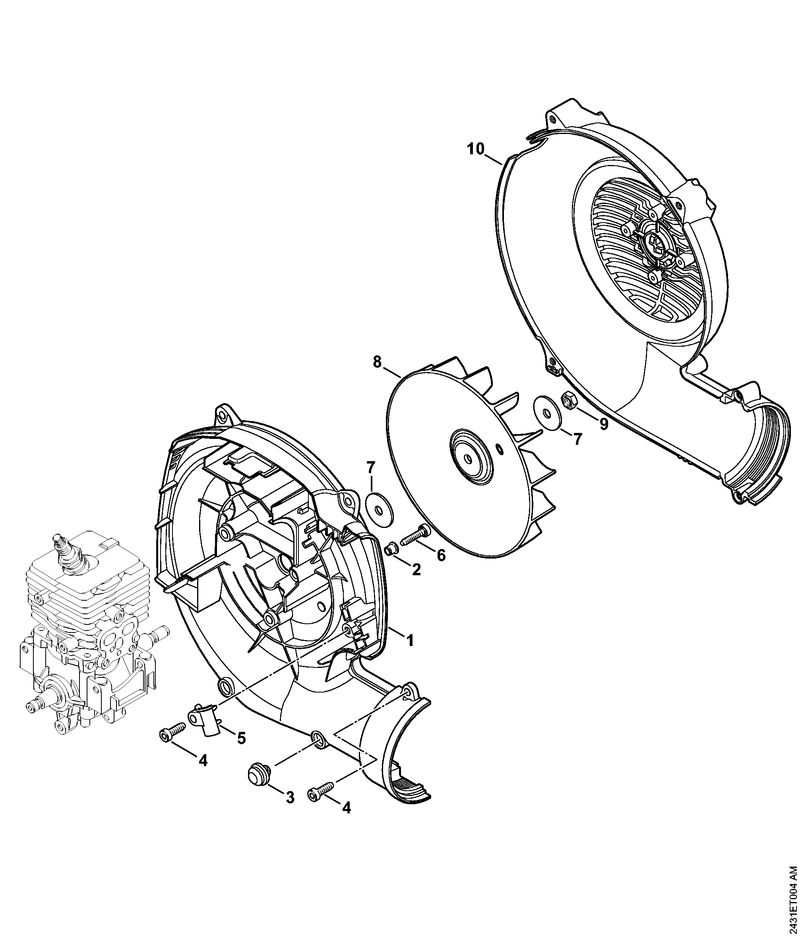Carter de turbine, Turbine