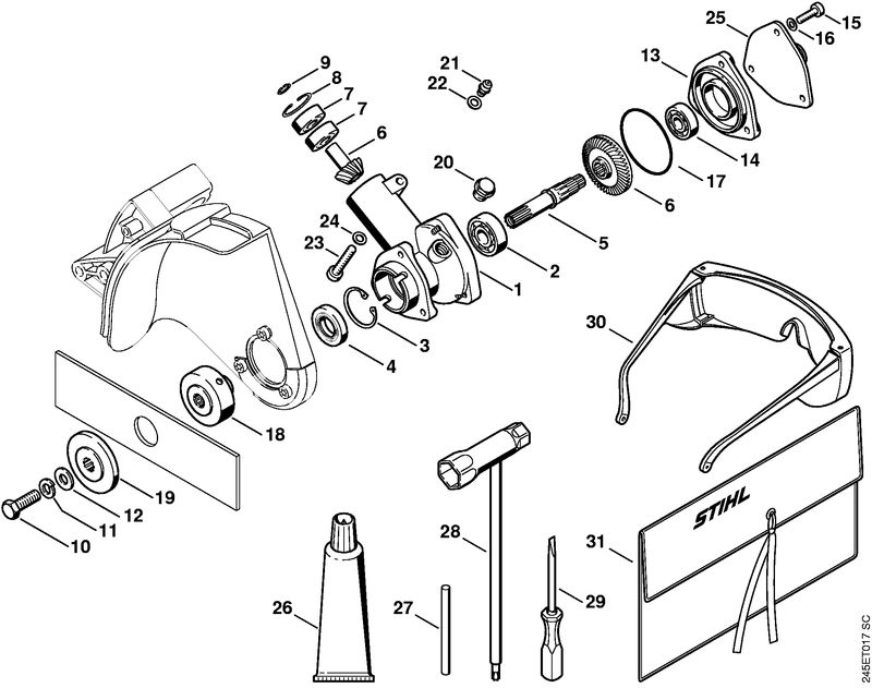 Q - Réducteur, Outils, Accessoires optionnels