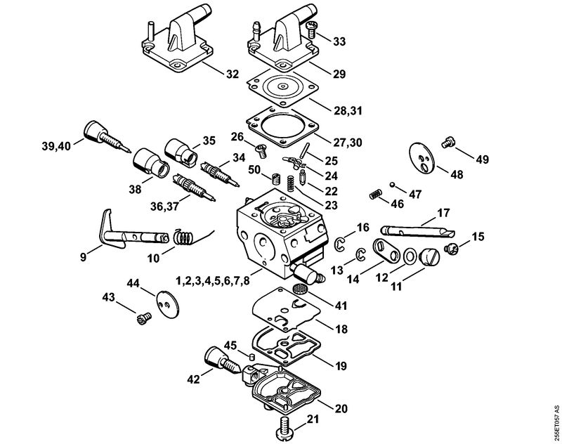 K - Carburateur C1Q-S161, -S162, -S163, -S164, -S82, -S83, -S138, -S139