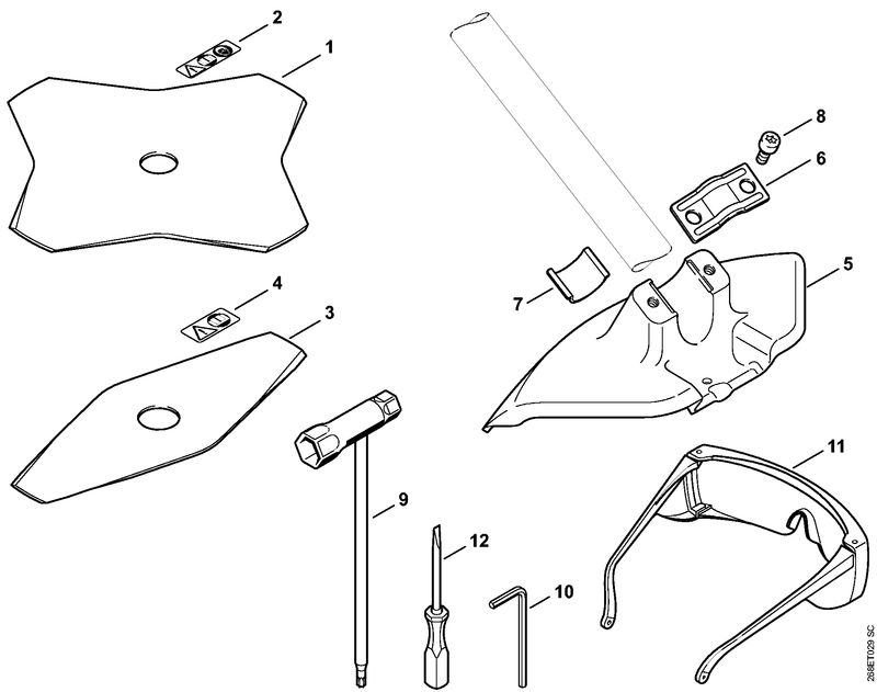 T - Outils de coupe, Outils