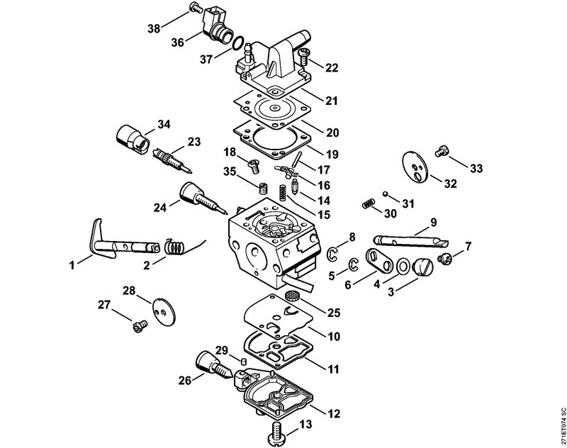 O - Carburateur C1Q-S159 FR 480 C