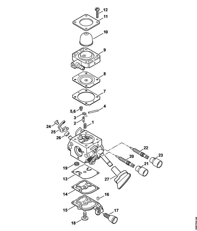 Carburateur C1M-S204, C1M-S142