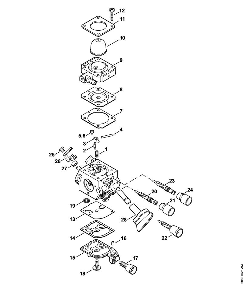 Carburateur C1M-S205, C1M-S144