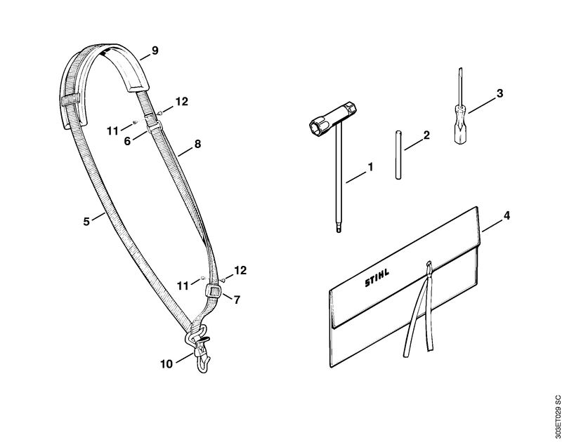 Outils, Accessoires optionnels