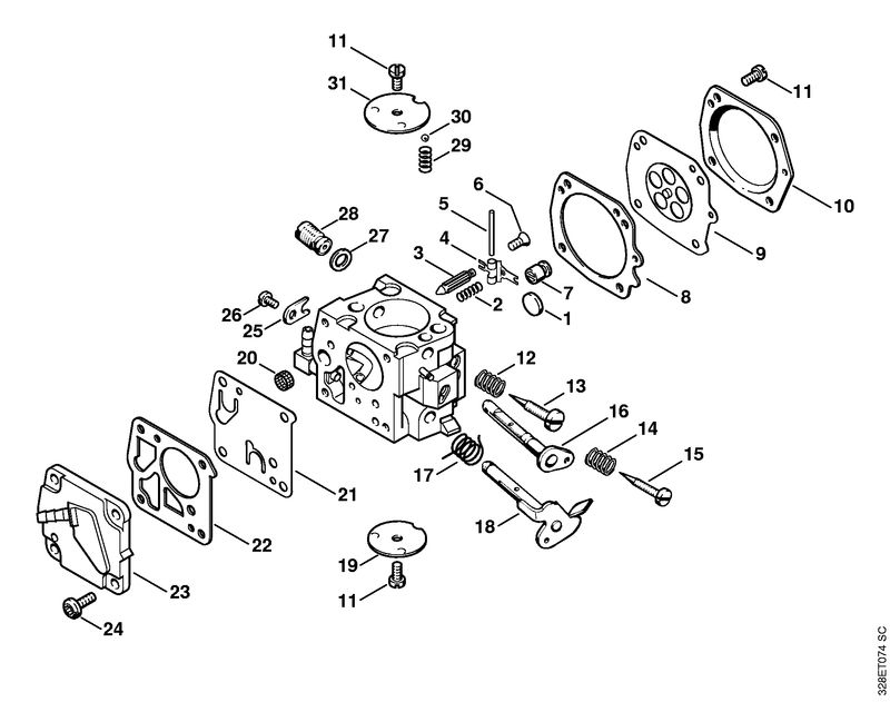Carburateur HS-212 ⇥ X 24 097 470 (26.96)