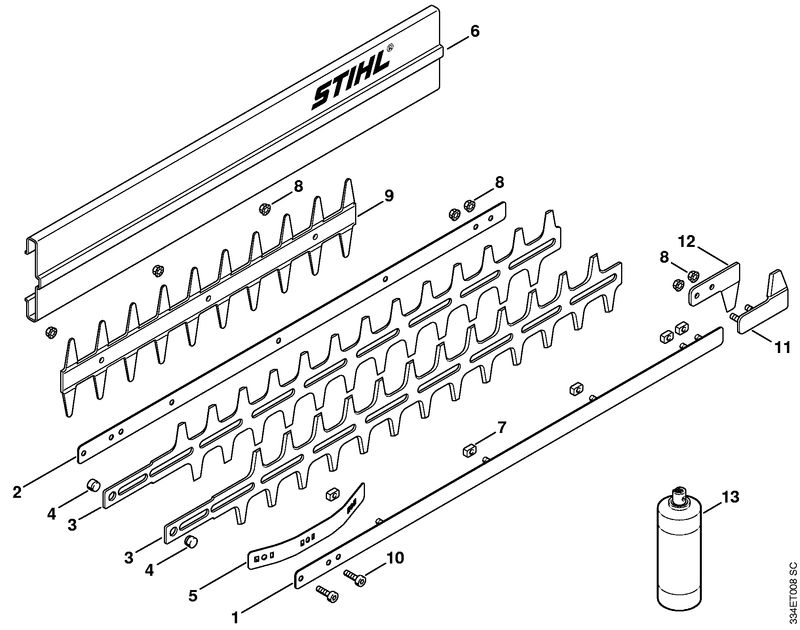 HS 246 Barre de coupe
