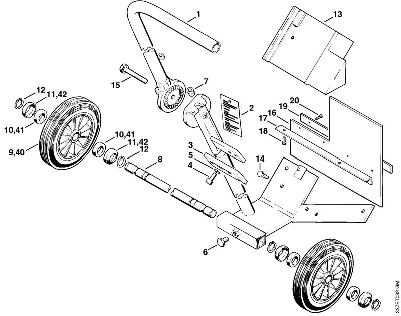 Accessoires optionnels: Chariot de découpeuse