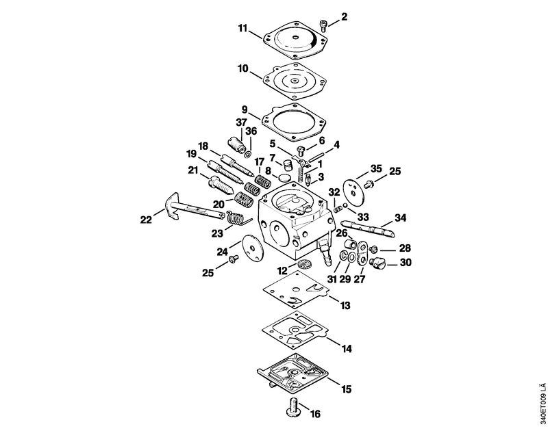 E - Carburateur HD-3B