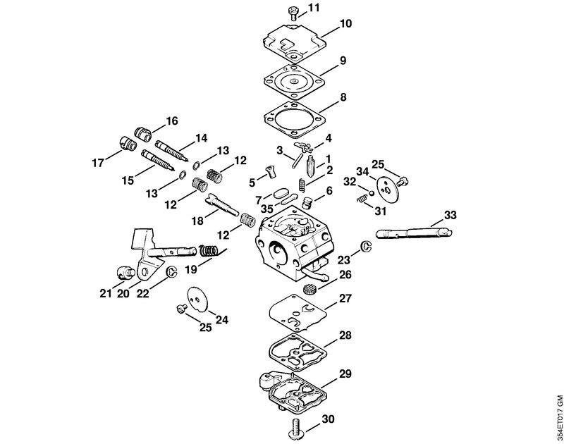 G - Carburateur C1Q-SK7 USA