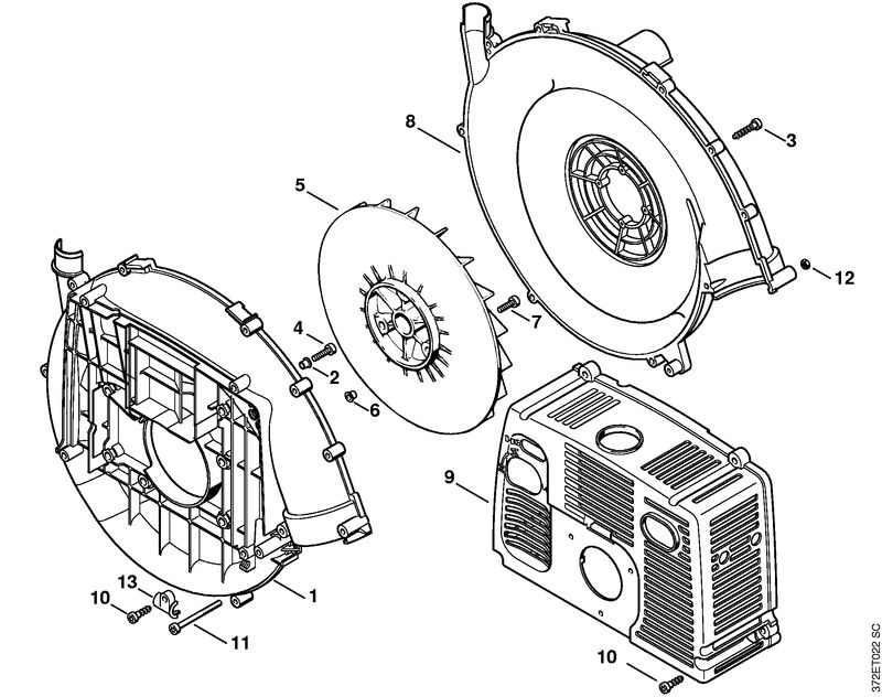 Carter de turbine