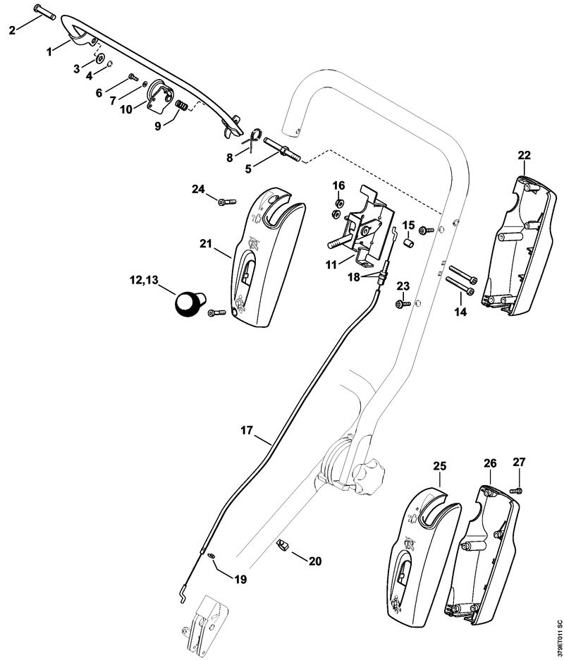 Réglage de profondeur de coupe