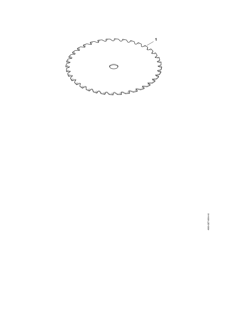 Lame de scie circulaire 225-36, plaquettes de carbure