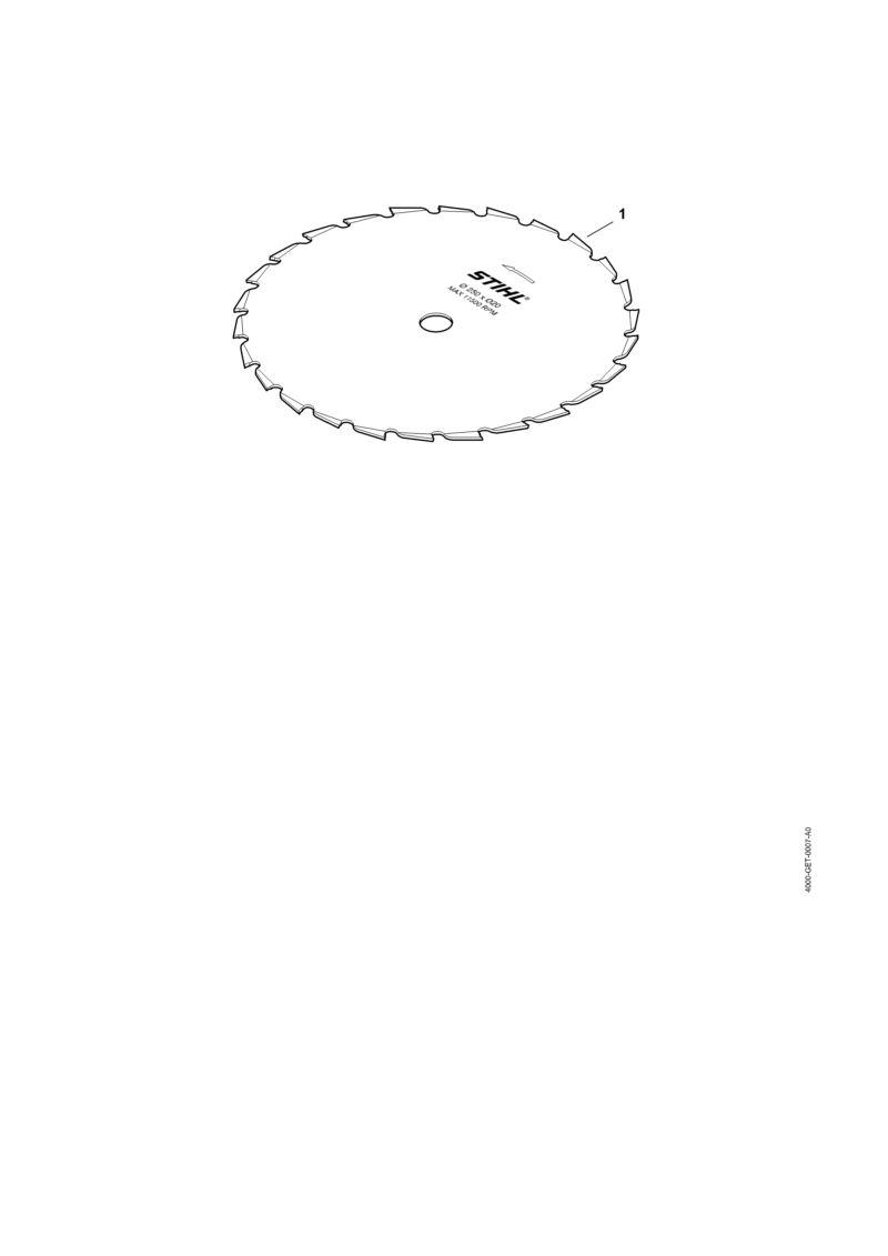 Lame de scie circulaire 250-26, dents douce