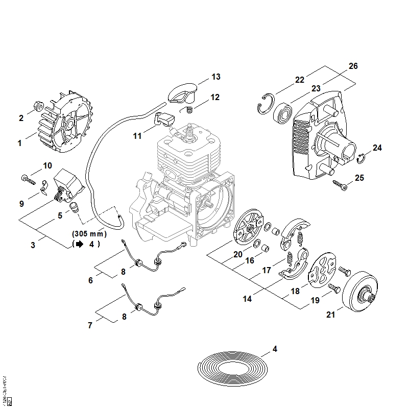 D - Dispositif d'allumage, Embrayage