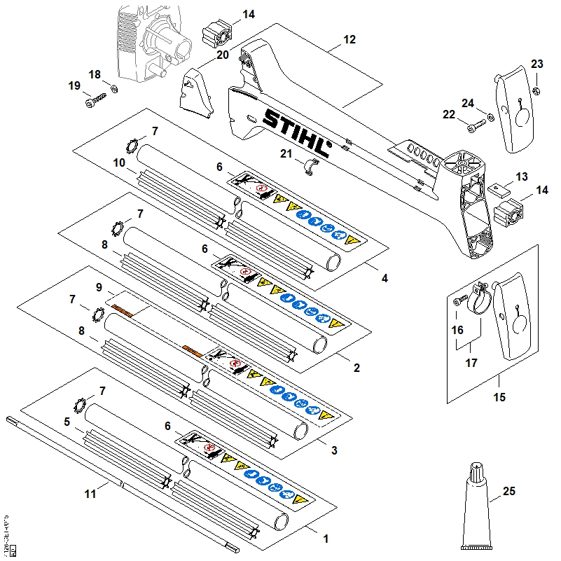 L - Tube complet