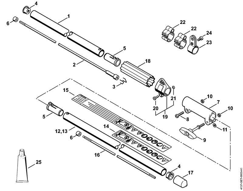AF - Tube complet FS 85 T (14.2002)