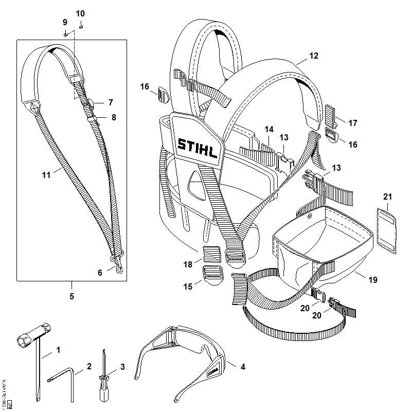 AR - Outils, Bretelle double