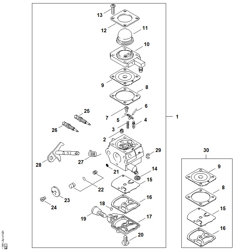 P - Carburateur C1Q-S265