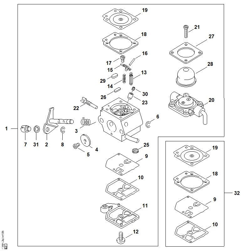 AF - Carburateur C1Q-S44