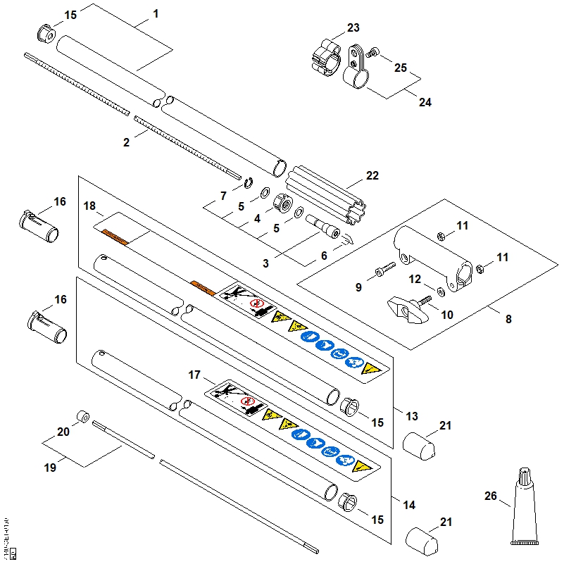 AI - Tube complet FS 55 T (14.2002)