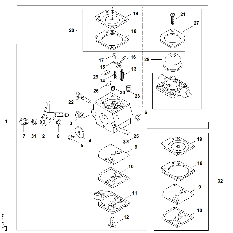 AE - Carburateur C1Q-S53