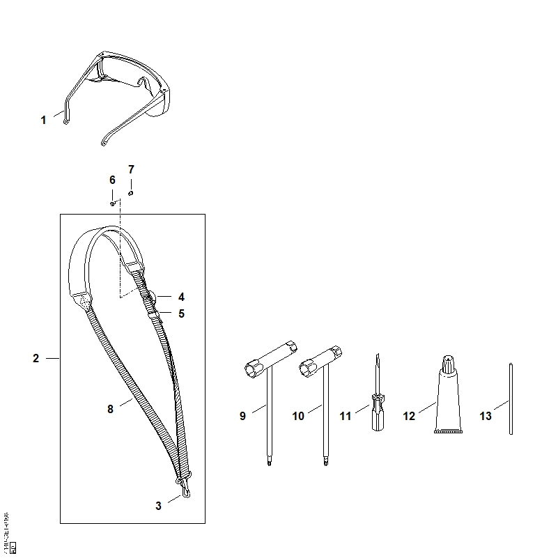 AJ - Outils, Accessoires optionnels