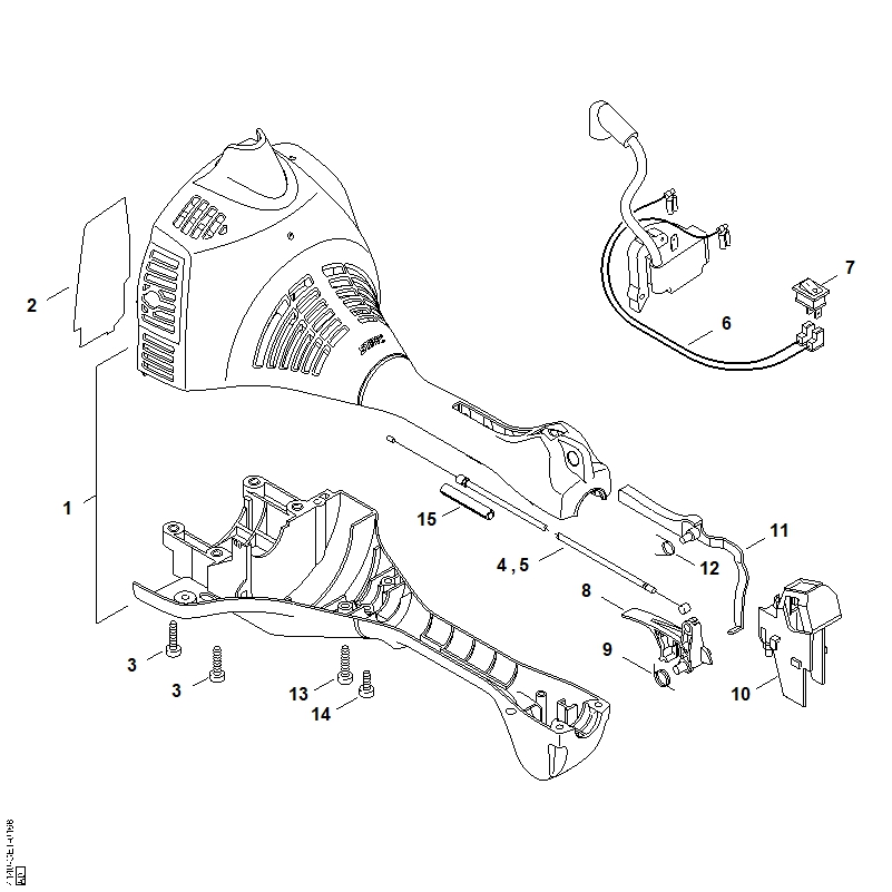 F - Carter moteur