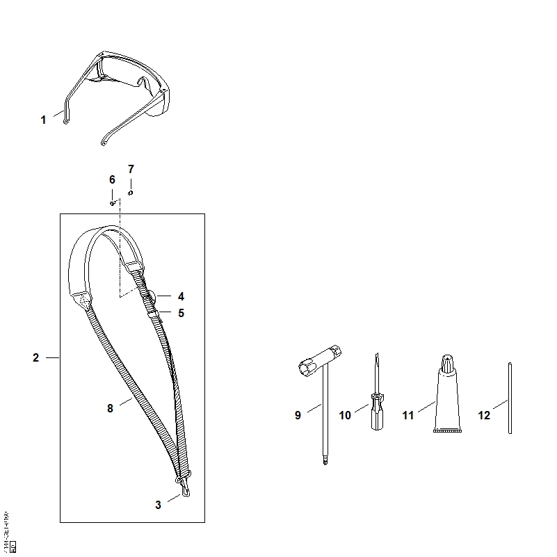 T - Outils, Accessoires optionnels