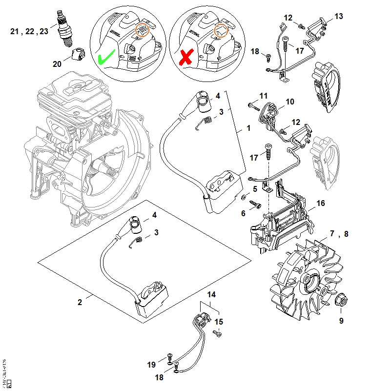 P - Dispositif d'allumage