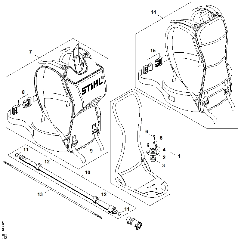 N - Cadre porteur, Arbre flexible