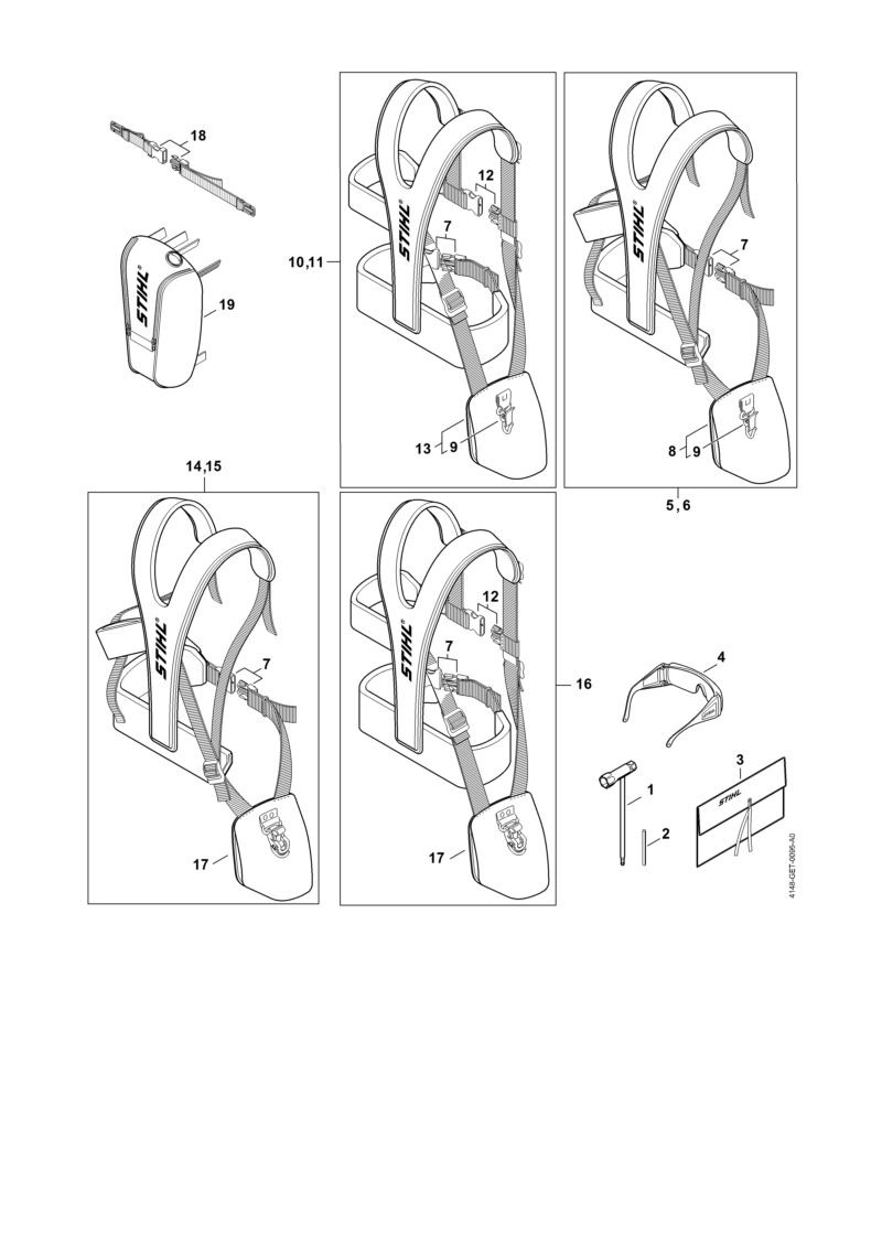 O - Outils, Bretelle double