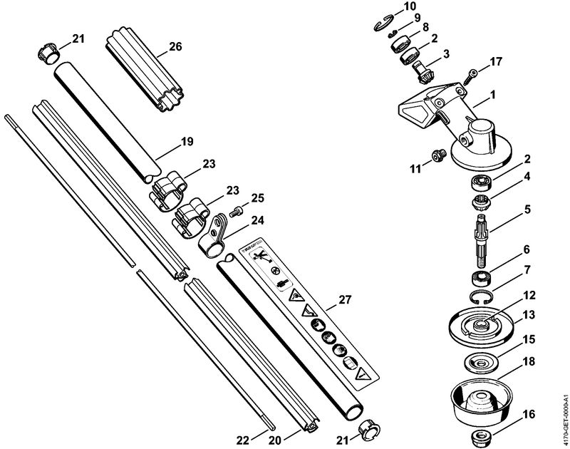N - Réducteur, Tube complet